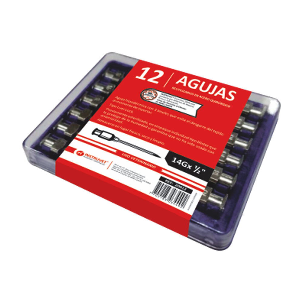 Aguja Reutilizable 16X1 1 2 X 144 Unidades Progen aguja-reutilizable-16x1-1-2-x-144-unidades-progen